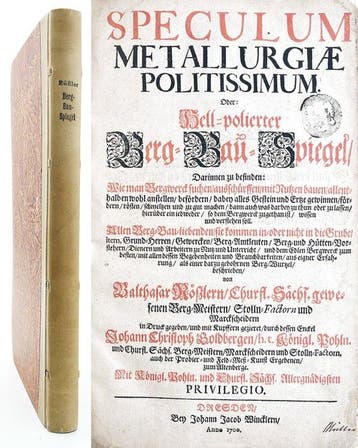 Rössler - [ERSTAUSGABE] Speculum Metallurgiae Politissimum -