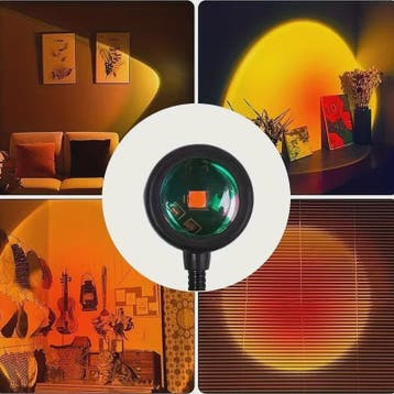 Sunset Projector Lamp - Sfeerverlichting met Art Deco Stijl, Verzenden, Nieuw
