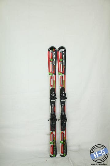 Refurbished - Ski - Elan Exar Race black - 140, Sport en Fitness, Overige merken, 140 tot 160 cm, Gebruikt, Ophalen of Verzenden