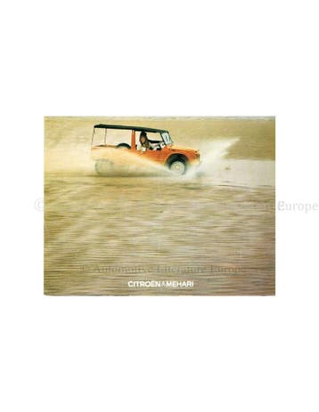1970 CITROEN MEHARI BROCHURE FRANS, Boeken, Nieuw, Author