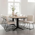 *WOONWINKEL* DTP Home Soho Deens Ovale Eettafel Teak Hout 26, Verzenden, Nieuw