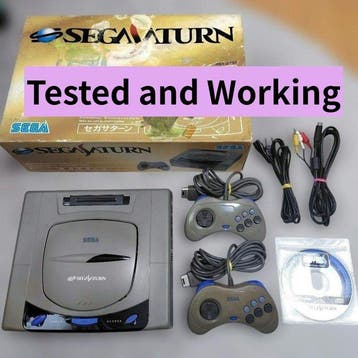 Sega - SEGA Saturn HST-3200 Console with Games Bundle -, Spelcomputers en Games, Nieuw