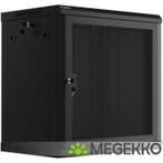 Lanberg WF01-6412-23B rack 12U Wandrek Zwart, Computers en Software, Computerbehuizingen, Verzenden, Nieuw