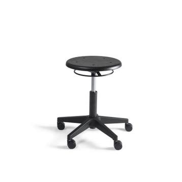 (MDK-107450) 323 Tabouret Laag PU Nylon, Ophalen of Verzenden, Ergonomisch, Nieuw