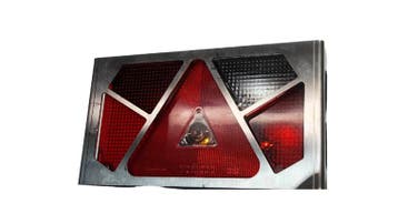 SET RVS achterlicht beschermer Aspöck Multipoint 5 zijkanten, Auto diversen, Aanhangwagen-onderdelen, Verzenden, Nieuw