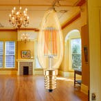 LED Lamp E14 Kaars Filament - Brinton - Amber 4W 360lm - 822, Led-lamp, Soft of Flame, E14 (klein), Nieuw