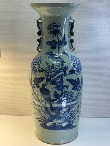 Vaas - Porselein - China - Qing Dynastie (1644-1911) (Zonder