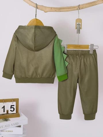 Schattige Dinosaurus Set voor Baby Jongens - Lente/Herfst Ja, Verzenden, Nieuw