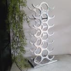Michael Noll - Wijnrek - 20 flessen - Gepolijst Aluminium
