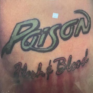 lp nieuw - Poison - Flesh &amp; Blood, Cd's en Dvd's, Vinyl | Rock, Verzenden, Zo goed als nieuw