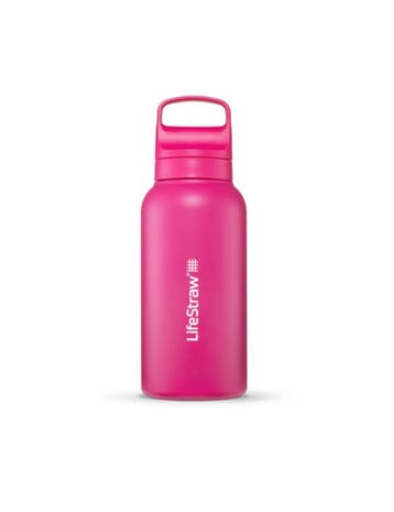 LifeStraw waterfilterfles Go 2.0 RVS Orchid Pink geïsolee.., Verzenden, Nieuw