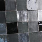 Handvormtegels 13x13 platinum black grey en black matte, Doe-het-zelf en Verbouw, Verzenden, Nieuw