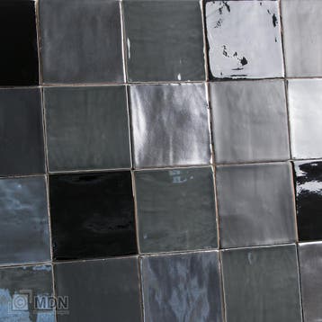 Handvormtegels 13x13 platinum black grey en black matte, Verzenden, Nieuw