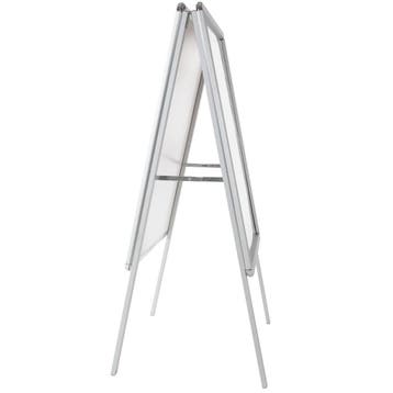 A1-posterhouder van aluminium, dubbelzijdig, incl. 2 folies, Verzenden, Nieuw in verpakking