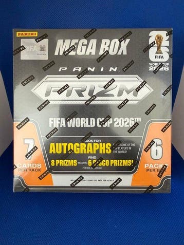 2026 Panini Prizm World Cup Mega Box - 1 Sealed box -, Verzamelen, Nieuw