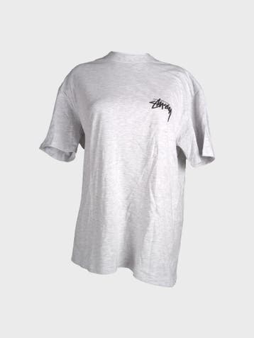 Stüssy T-shirt Dames maat XL Grijs, Stüssy, Maat 46/48 (XL) of groter, Ophalen of Verzenden, Zo goed als nieuw