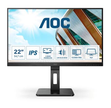 AOC 22P2DU monitor, Verzenden, Nieuw in verpakking