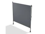 Veiling - Zonnesscherm verticaal 200x310 cm grijs, Tuin en Terras, Gebruikt
