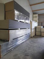 Sandwichpanelen 40mm op voorraad, antraciet en wit!, Nieuw