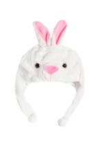 Muts Flappen Wit Konijn Laplander met Oortjes Paashaas Konij, Ophalen of Verzenden, Nieuw