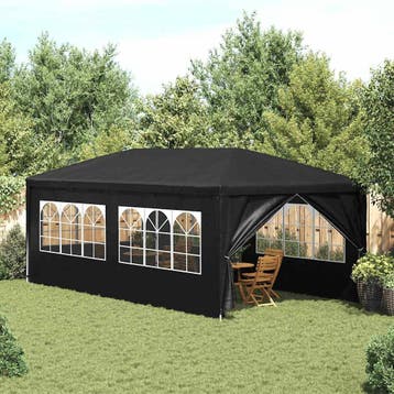 vidaXL Partytent 3x6 m antraciet, Verzenden, Nieuw, Partytent