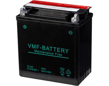 VMF Powersport MF accu | YTX16-BS-1 | 12V 14Ah, Ophalen of Verzenden, Nieuw