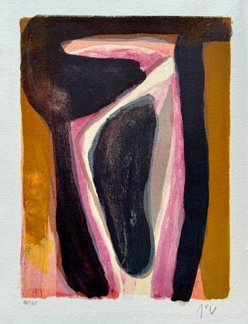 Bram Van Velde (1895-1981) - Composition abstraite