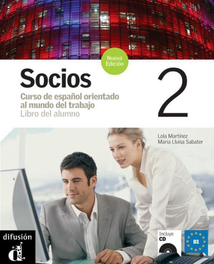 B1 / Socios 2 - Libro del alumno / Libro del alumno / Socios, Boeken, Taal | Engels, Gelezen, Verzenden