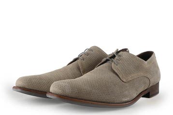 Floris van Bommel Veterschoenen in maat 44 Bruin, Kleding | Heren, Schoenen, Bruin, Verzenden, Floris van Bommel, Zo goed als nieuw