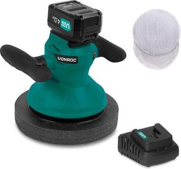 2dekans | Accu polijstmachine - poetsmachine 20V - Ø240mm –, Ophalen of Verzenden, Zo goed als nieuw