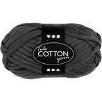 Textielgaren, L: 45 M, donkergrijs, 100 gr/ 1 bol, Nieuw