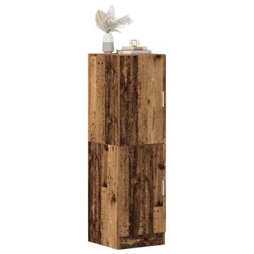 vidaXL Keukenkast 38x41,5x131,5 cm bewerkt hout oud, Huis en Inrichting, Keuken | Keukenelementen, Verzenden, Nieuw, Bruin