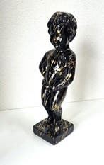 Art House - Figuur - modern beeldmet de hand goud bedript