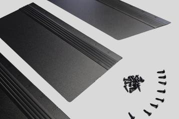 VW T6 / T6.1 Instaplijsten | Aluminium | Zwart Mat, Verzenden