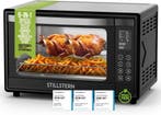 Vrijstaande oven - Hetelucht oven - 45 Liter - 2000W - Zwart, Verzenden, Zo goed als nieuw