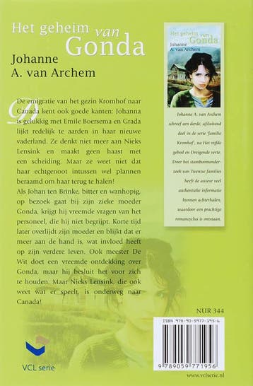 Het geheim van Gonda / Pionierstrilogie / 3 9789059771956, Verzenden, Gelezen, Johanne A. van Archem
