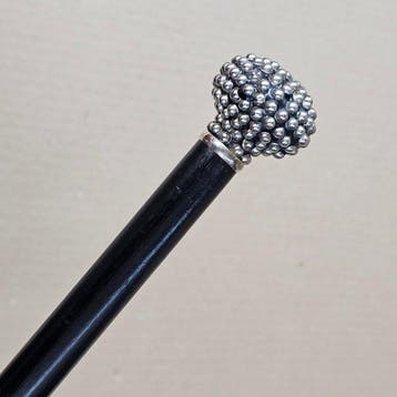 Wandelstok - Metaal, Hout, Antiek en Kunst