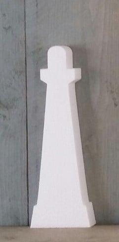 Styropor Piepschuim Isimo Vuurtoren 30x3 cm, Hobby en Vrije tijd, Knutselen, Nieuw, Ophalen of Verzenden