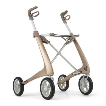 byACRE Carbon Ultralight Rollator met weekendtas - Champagne, Ophalen of Verzenden, Nieuw
