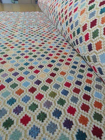 Gobelin Geometrico - Meubelstof - 2.8 m - 2.4 m - Jacquard
