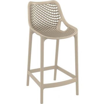 (MDK-105529) Siesta Air counterkruk 65 cm hoog kleur taupe, Ophalen of Verzenden, Nieuw