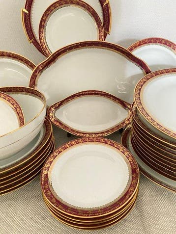 Chastagner Limoges - Tafelservies (30) - Porselein