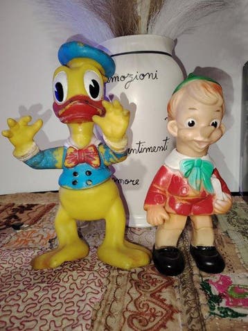 Disney - Speelgoed Pinocchio e paperino - Italië, Nieuw