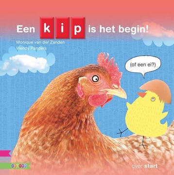 Een kip is het begin! (of een ei?) / Kleuters samenleesboek, Verzenden, Zo goed als nieuw, Monique van der Zanden