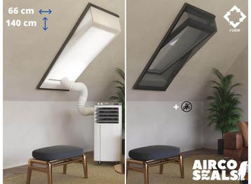 Raamafdichtingskit Mobiele Airco - Met Hor – 66 x 140 cm, Verzenden, Nieuw