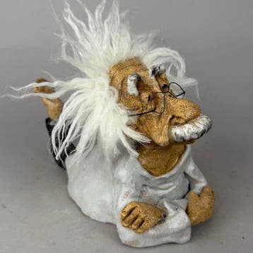 Anna Em - LARGE -Albert Einstein…. hand made