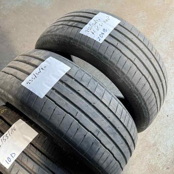 2 x Hankook Ventus S1 Evo3 235-50-20 Zomerbanden 5,5mm, Gebruikt, Ophalen of Verzenden, 235 mm, Band(en)
