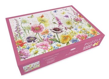 Puzzel (1.000 stukjes): Wild Flower Field, Janneke, Ophalen of Verzenden, Nieuw in verpakking