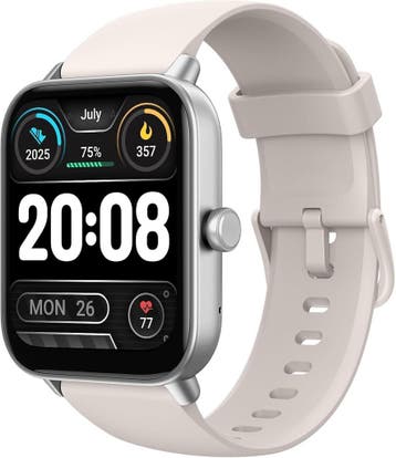 TOOBUR Smartwatch 1.8 inch | Tweedekansje | 56% Korting!, Wit, Ophalen of Verzenden, Waterdicht, Android