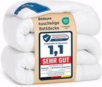 4-Seizoenen Dekbed 200x200 - Tweedekansje | OP=OP, Wit, Ophalen of Verzenden, Deken of Dekbed, Nieuw